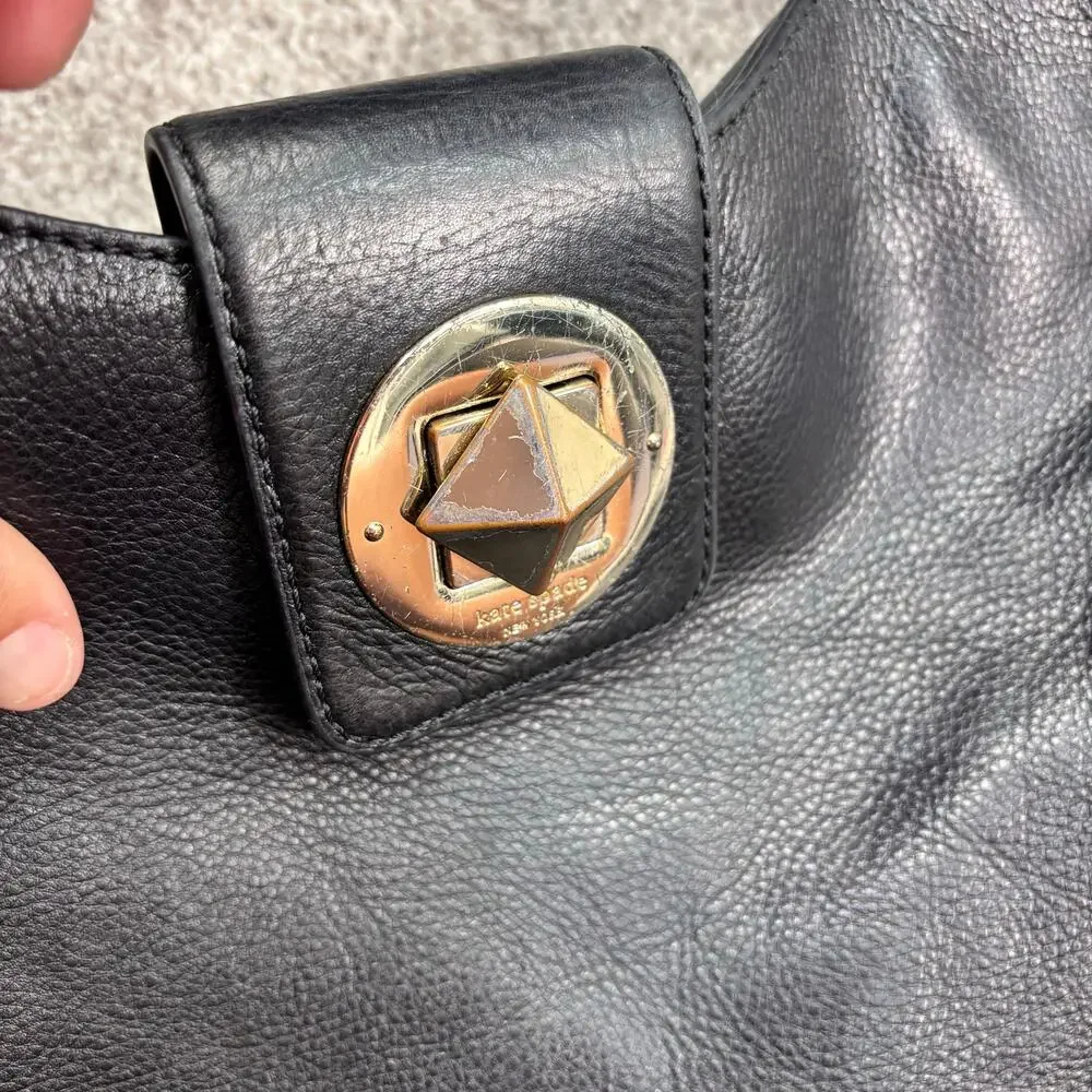 Kate Spade Black Leather Purse/Handbag